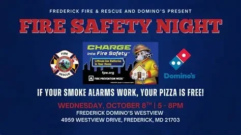 Domino's & NFPA Team Up for 15th Year of Fire Protection Week